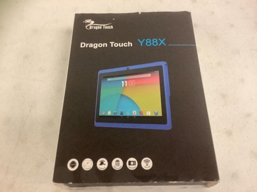 Y88X Pro Android Tablet, Retail $69.99, Powers Up, Appears New, Sold as is - Lot 415
