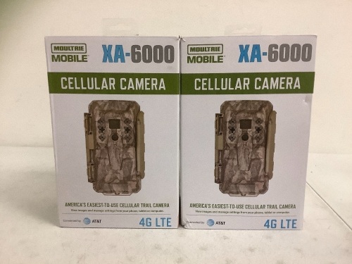 Lot of (2) Moultrie Trail Cameras, E-Commerce Return, Sold as is - Lot 428