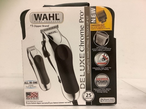 Wahl Deluxe Chrome Pro Clippers, E-Commerce Return, Sold as is - Lot 451