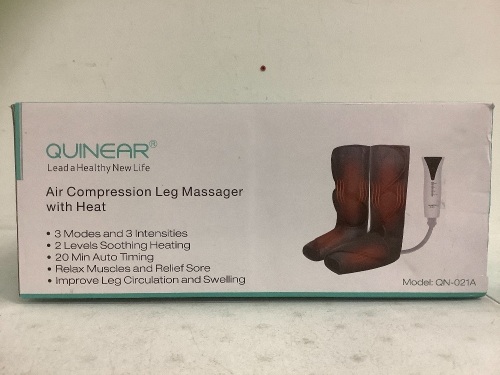 Air Compression Leg Massager, E-Commerce Return, Sold as is - Lot 458