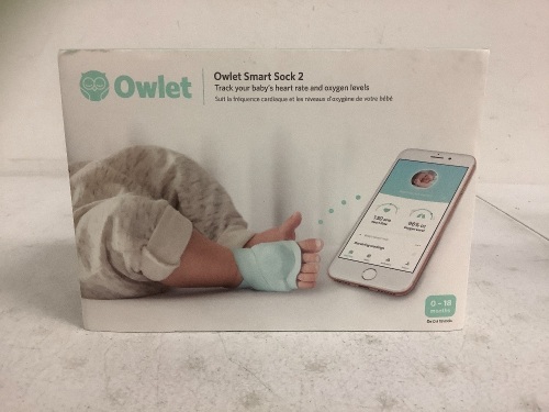 Owlet Smart Sock Baby Monitor, E-Commerce Return, Sold as is - Lot 470