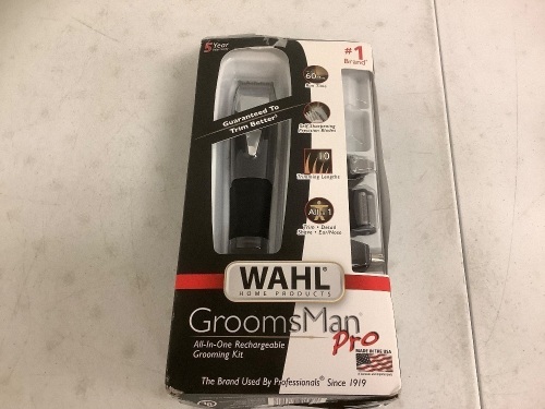 WAHL Groomsman Pro, E-Comm Return - Lot 489
