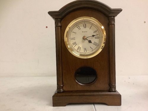 Bulova Clock, Appears New - Lot 497