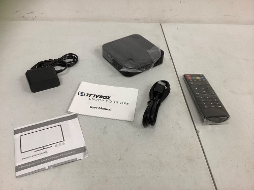 Smart TV Box, Powers up, E-Commerce Return, Sold as is - Lot 533