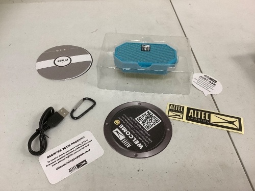 Mini H20 Rugged Bluetooth Speaker, E-Comm Return - Lot 551