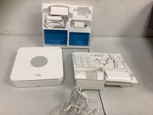 Ring Alarm Kit, Powers Up, E-Commerce Return, Sold as is - Lot 553