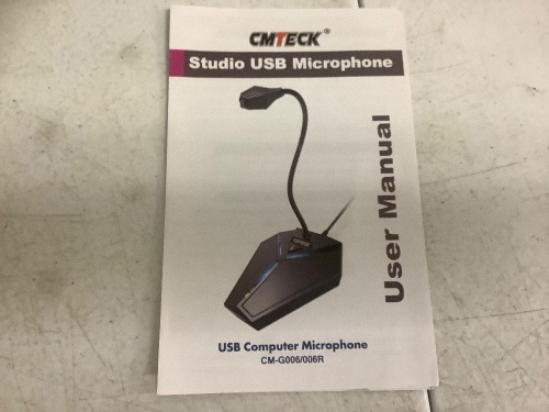 Studio USB Microphone, Appears New - Lot 557