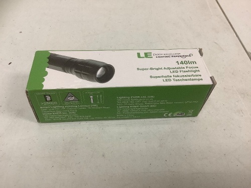 LED Flashlight, E-Comm Return - Lot 561