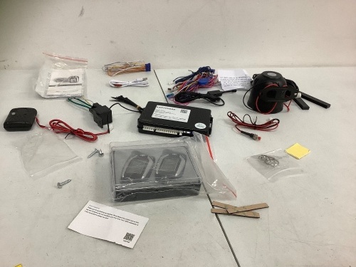 2 Way Car Alarm System, E-Commerce Return, Sold as is - Lot 563