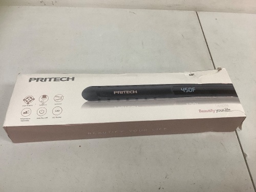 Pritech Hair Straightener, E-Comm Return - Lot 571