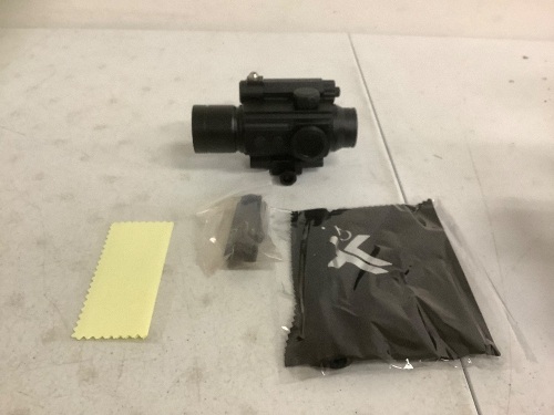Red Dot Sight with Laser, E-Comm Return - Lot 577