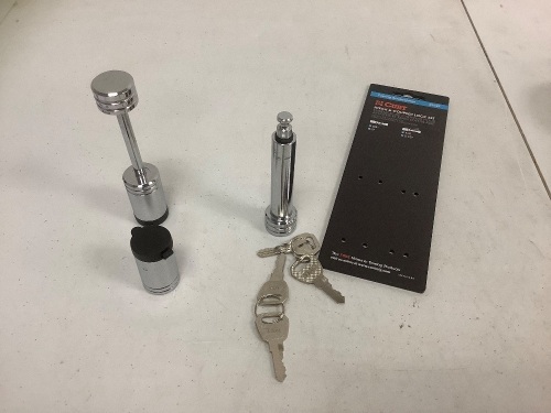 Hitch and Coupler Lock Set, E-Comm Return - Lot 581