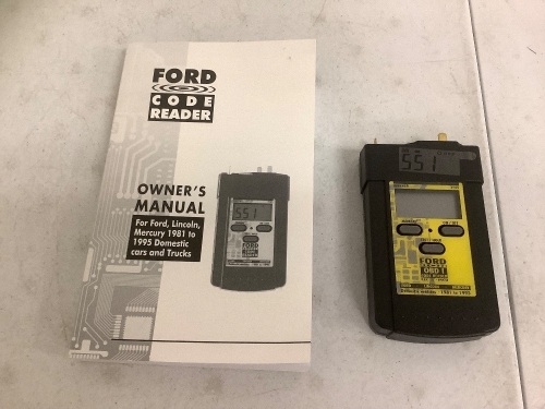 Ford Code Reader, E-Comm Return - Lot 587