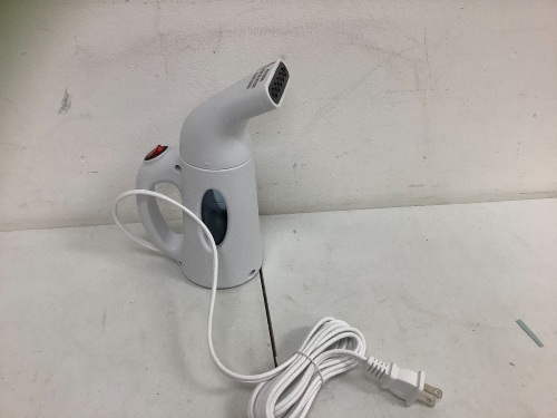Imagine iSteam Handheld Garment Steamer, Powers Up, E-Commerce Return, Sold as is - Lot 589