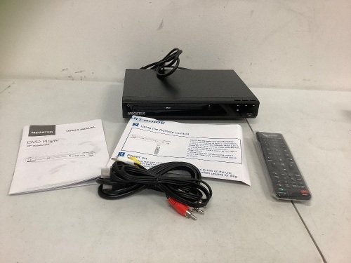 Megatek DVD Player, Powers Up, E-Commerce Return, Sold as is - Lot 590