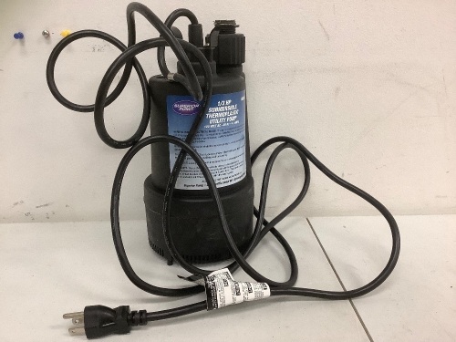 Utility Pump, E-Comm Return - Lot 591
