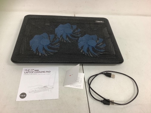 Laptop Cooling Pad, Powers Up, E-Commerce Return, Sold as is - Lot 600