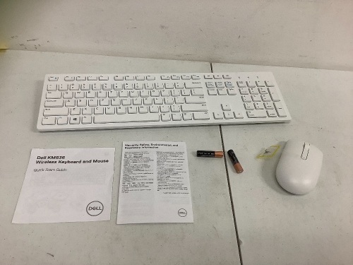 Dell Wireless Keyboard and Mouse, Powers Up, E-Commerce Return, Sold as is - Lot 635