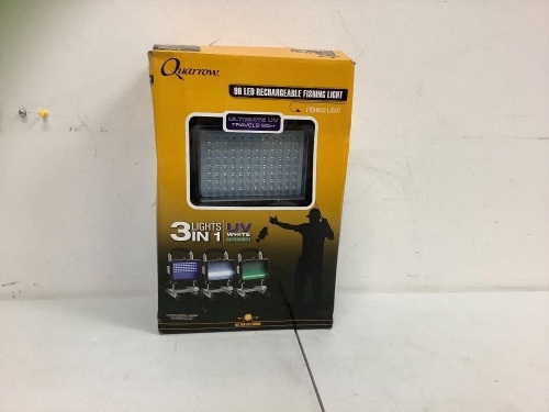 Quarrow Rechargeable Fishing Light, E-Commerce Return, Sold as is - Lot 638