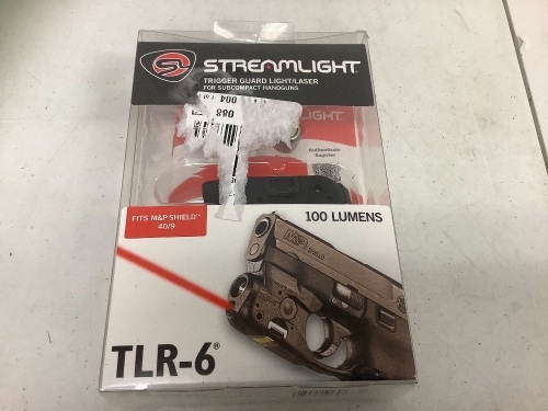 Streamlight Trigger Guard Light/Laser, E-Commerce Return, Sold as is - Lot 688