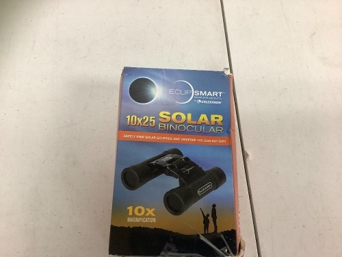EclipSmart Solar Binocular, E-Commerce Return, Sold as is - Lot 695