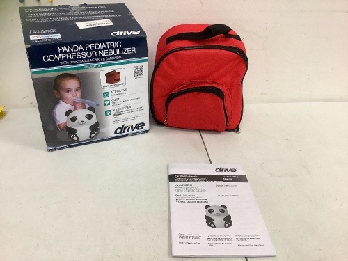 Panda Pediatric Compressor Nebulizer, E-Commerce Return, Sold as is - Lot 705