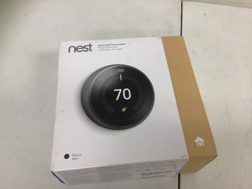 Nest Learning Thermostat, E-Commerce Return, Sold as is - Lot 706