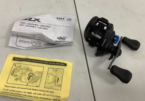 Shimano SLX Baitcast Reel, Retail $99.99, E-Commerce Return, Sold as is - Lot 708