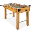Foosball Game Table, Arcade Table Soccer w/ 2 Cup Holders, 2 Balls - 48in - Thumbnail 1
