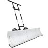 2-Wheel Snow Pusher w/ Adjustable Handle, Reflective Tape - 48in - Thumbnail 1