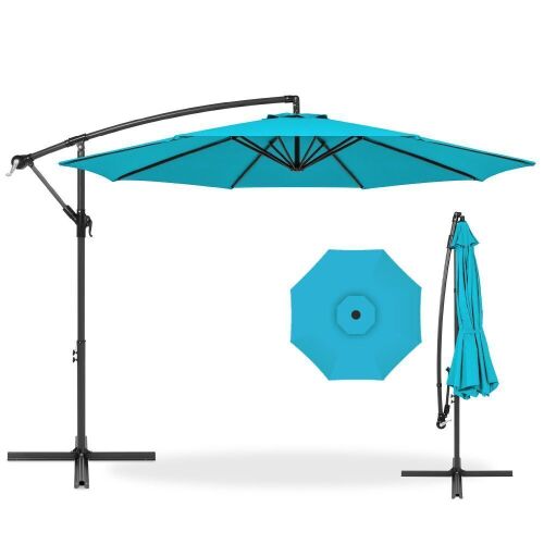 Offset Hanging Patio Umbrella - 10ft - Lot 266