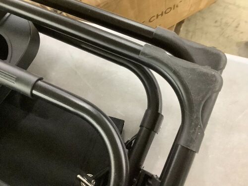 Oversized Padded Zero Gravity Chair, Folding Recliner w/ Headrest, Side Tray - Lot 270