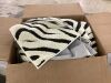 Zebra Rug, Unknown Size - Thumbnail 1