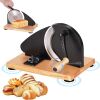 Hand-Crank Bread Slicer, Adjustable Thickness - Thumbnail 1