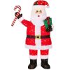 8' Lighted Pop-Up Santa Claus Outdoor Christmas Decoration w/ LED Lights - Thumbnail 1