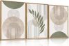 Sage Green Framed Canvas Prints, 3 pc - Thumbnail 1