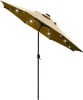 Sunnyglade 9' Solar LED Lighted Patio Umbrella - Thumbnail 1