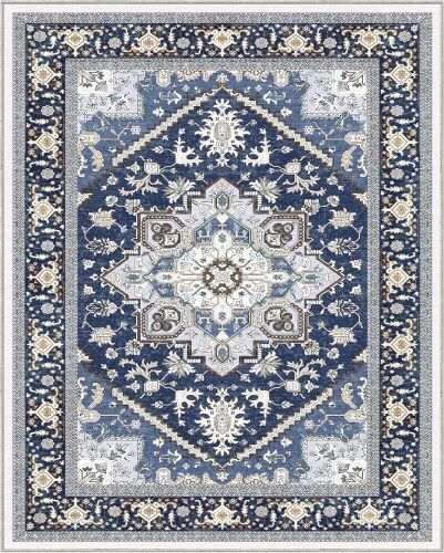Washable Area Rug, 8x10 - Lot 456