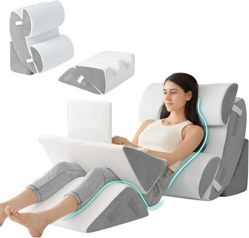 Hansleep 6PCS Orthopedic Bed Wedge Pillow Set - Lot 472