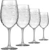 Rolf Glass School of Fish 18oz All Purpose Wine Glass, Set of 4 - Thumbnail 1