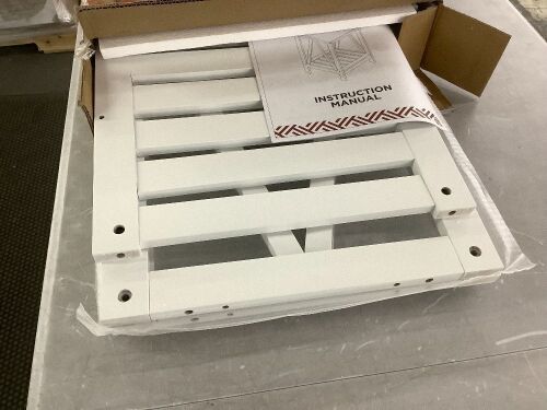 Farmhouse Square End Table - Lot 474