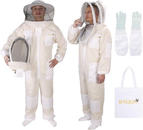 Ventilated 3 Layer Sting-Proof Beekeeping Suit, 3XL - Lot 478