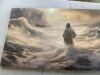 Jesus Walking On Water Canvas Wall Art - Thumbnail 2