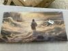 Jesus Walking On Water Canvas Wall Art - Thumbnail 4