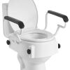 VEVOR Raised Toilet Seat with Arms, 300 lbs Load Capacity - Thumbnail 1