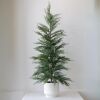 36" Faux Evergreen Cedar Tree - Thumbnail 1
