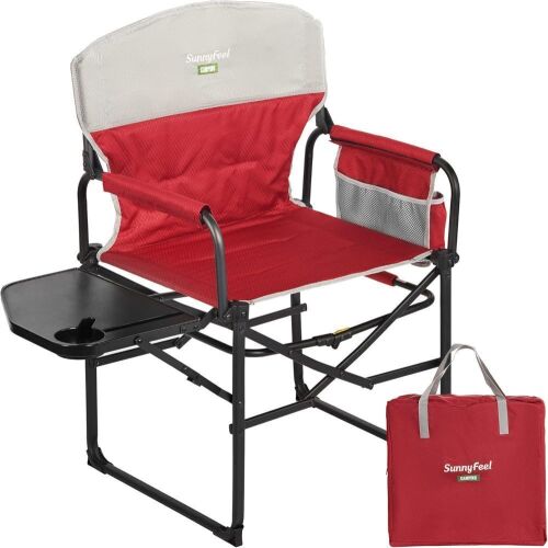 SUNNYFEEL Camping Directors Chair - Lot 580