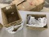 Set of 4 Seagrass Storage Tote Baskets, Laundry Organizer w/ Insert Handles - Thumbnail 4
