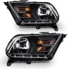 Headlight Assembly Pair for 2010-2014 Ford Mustang - Thumbnail 1