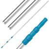 U.S. Pool Supply 15-Foot Aluminum Telescopic Swimming Pool Pole, 3 Piece - Thumbnail 1